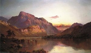 The Evening Glow, Ben Lomond