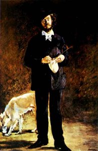 Portrait Of Gilbert-marcellin Desboutin — Édouard Manet, Impressionism