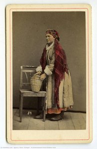 A Townswoman From Kraków Area — Ignacy (isaac) Krieger