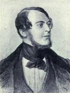 Austrian Author Friedrich Halm. — Josef Franz Danhauser