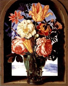 Bouquet Of Flowers — Ambrosius The Elder Bosschaert, Baroque Still Life