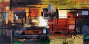 Town From Water Meadows — John Piper