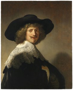 Portrait Of Antonie Coopal — Rembrandt Van Rijn, Dutch Golden Age
