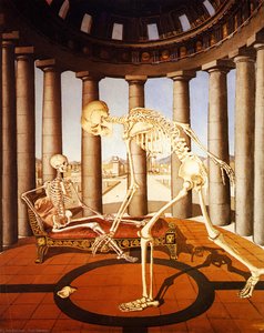 The Skeleton Has The Shell — Paul Delvaux, Surrealist Dreamscapes
