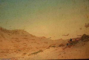 Evening in the valley of the kings