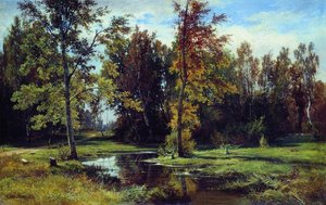 Birch Forest — Ivan Ivanovich Shishkin, Realism