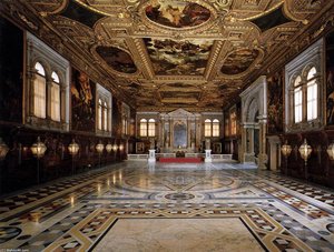 View Of The Sala Superiore — تنتوريو, Baroque