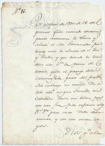 Volume 3, page 664-665 / Boundaries between jurisdictions of the Town and Mission of San Jose\n\nPage 1
