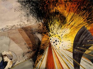 Flower of Death - The Bursting of a Heavy Shell - Not as It Looks, but as It Feels and Sounds and Smells