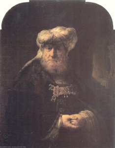 Man In Oriental Costume — Rembrandt Van Rijn, Baroque Drama