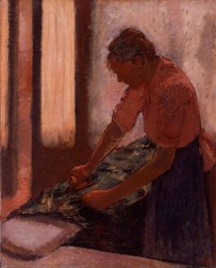 Mujer Planchando — Hilaire-germain-edgar Degas
