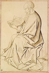 Etude Of Figure The Evangelist