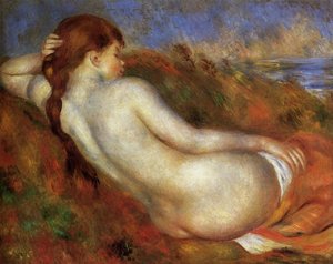 Reclining Nude 1 — Pierre-auguste Renoir, Impressionist Movement