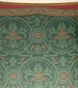 Décors des murs des oratoires de la chapelle