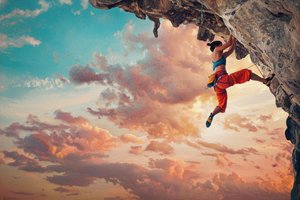 Ascent Of The Golden Horizon: A Study In Persistence — Océane Faubert