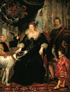 Alathea Talbot, Countess Of Schrewsburry — Petru Pavel Rubens, Baroque