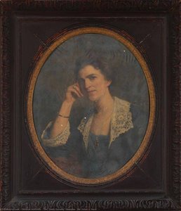 Mrs. Emily Dorothy Ammann, The Artist's Niece — Herman Hartwich