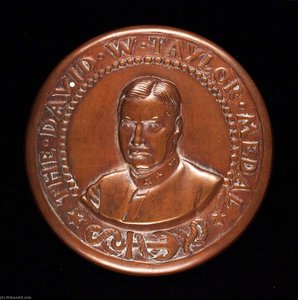 David W. Taylor Medal Awarded For Notable Achievement In Navy Architecture And Marine Engineering (obverse) — Anthony De Francisci