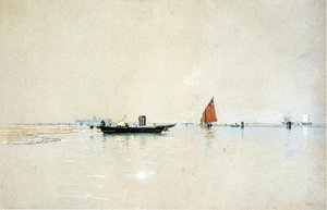 Venetian Lagoon — William Stanley Haseltine