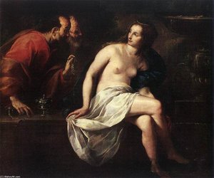 Susanna And The Elders — Guido Cagnacci, Baroque