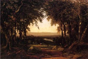 View From Richmond Hill — John Frederick Kensett, Hudson River School