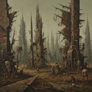 Ephemeral Citadel: Echoes Of Beksiński's Decay