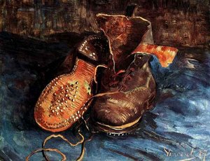 Pair Of Shoes, A 4 — Vincent Willem Van Gogh, Post-impressionism