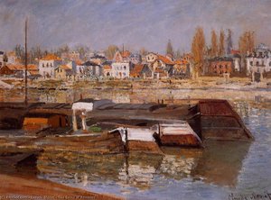 The Seine At Asnieres — Claude Monet, Impressionism