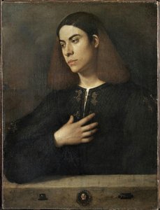 Portrait Of A Young Man (the Broccardo Portrait) — Giorgione, High Renaissance
