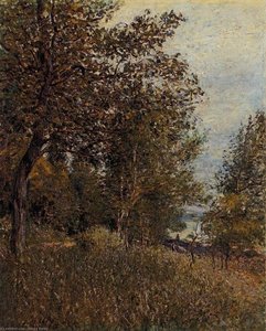 A Corner Of The Roches Courtaut Woods, June — Альфред Сіслей, Impressionism
