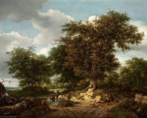 The Great Oak — Nicolaes Pietersz Berchem