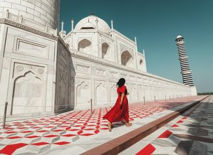 Crimson Passage: Echoes Of Agra — Jacques Villedieu