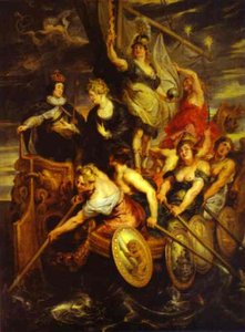 La Majorité De Louis Xiii — Pierre Paul Rubens, Baroque