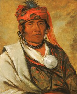 Ye Hów Lo Gee, The Cloud, A Chief — George Catlin, American Romanticism