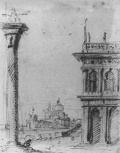 The Piazzetta Looking Towards S. Maria Della Salute