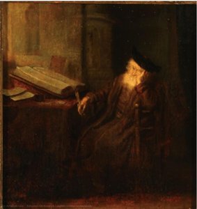 A Philosopher In His Study — Salomon De Koninck