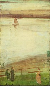 Variations In Violet And Green — James Abbot Mcneil Whistler, Aesthetic Impressionism