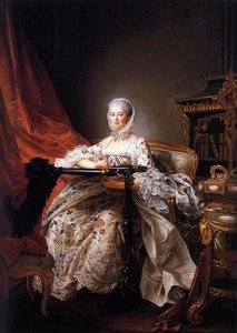 Madame De Pompadour — Françoise Hubert Drouais, Neo-classical