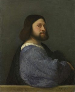 Portrait Of Gerolamo (?) Barbarigo — Titian Ramsay Peale Ii, High Renaissance Echo