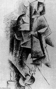 Violinist 1 — Pablo Picasso, Cubism