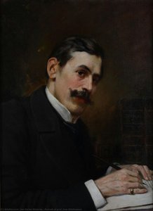 Portrait Of Prof. Ivan Shishmanov — Jan Václav Mrkvička, Contemporary Realism
