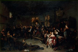 Réunion dans un cabaret