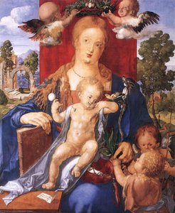 Madonna With The Siskin — Albrecht Dürer, Northern Renaissance