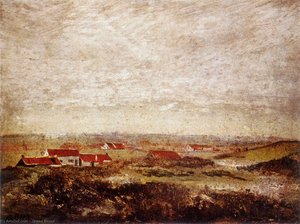 The Flemish Flats Seen From The Dunes — جيمس إنسور, Expressionism