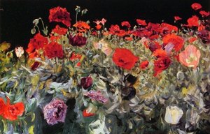 Poppies — John Singer Sargent, Impressionism