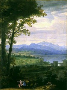 PAYSAGE AVEC FIGURES