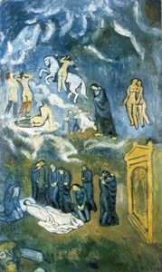 Evocare (înmormântarea Lui Casagemas) — Pablo Picasso