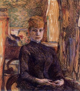 Madame Juliette Pascal — Comte Henri Marie Raymond De Toulouse-lautrec-monfa, Post-impressionism