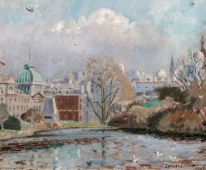 Barrage Balloons Over St James's Park — Cathleen Mann