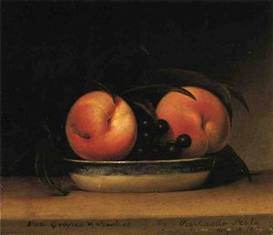 Fox Grapes And Peaches — Raphaelle Peale